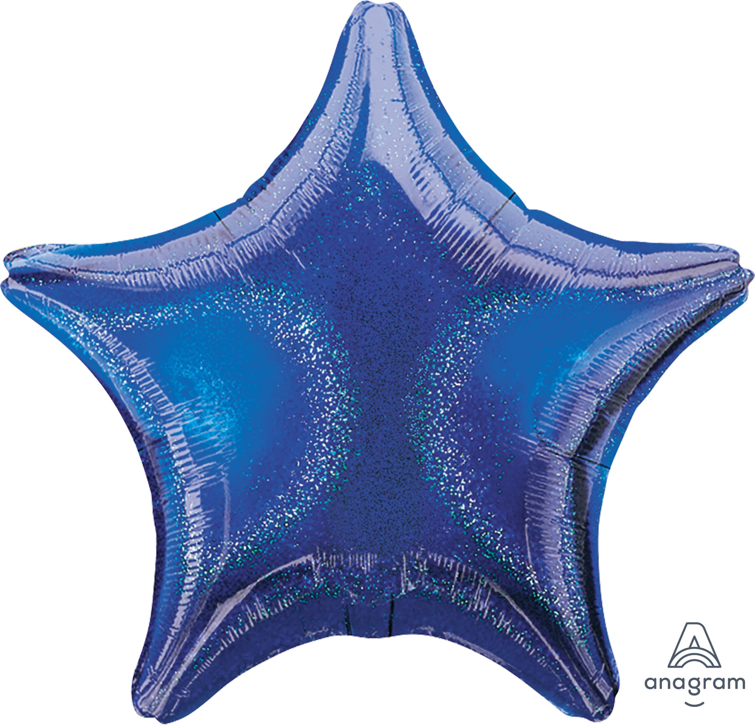 blue sparkle star