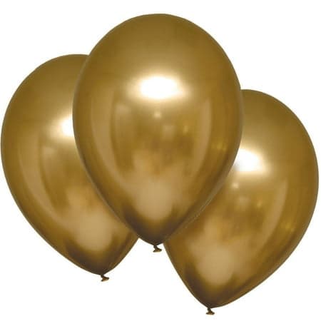 6CT 11IN GLD STN LTX BLN S/LUX