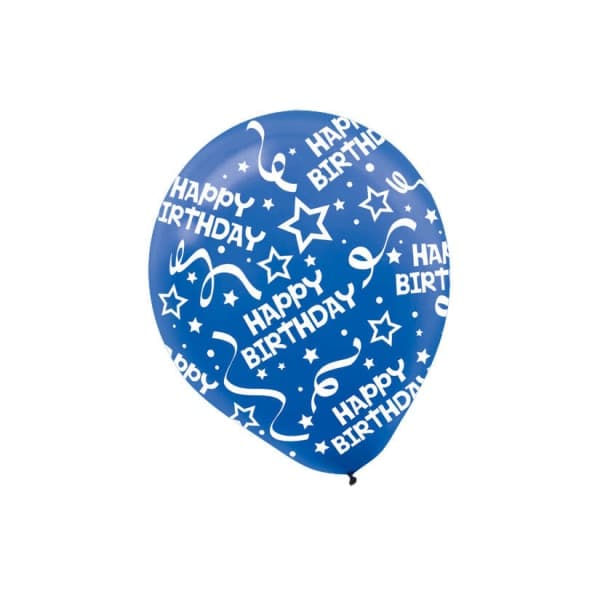 6CT 12IN R/BLU LTX BLN BDY CNF