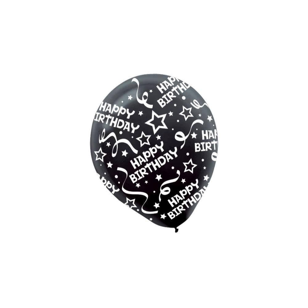6CT 12IN BLK LTX BLLN BDY CNFT