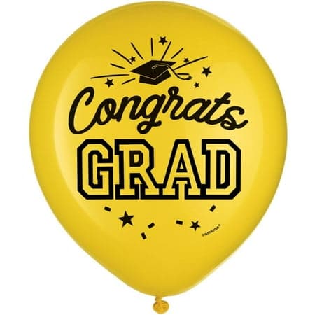 15CT YLW LTX BLLN GRAD