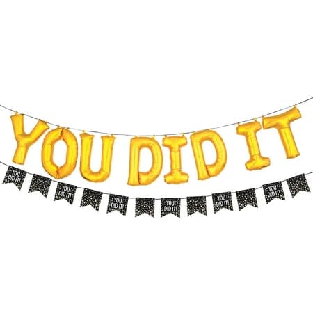 YOU DID IT BANNER