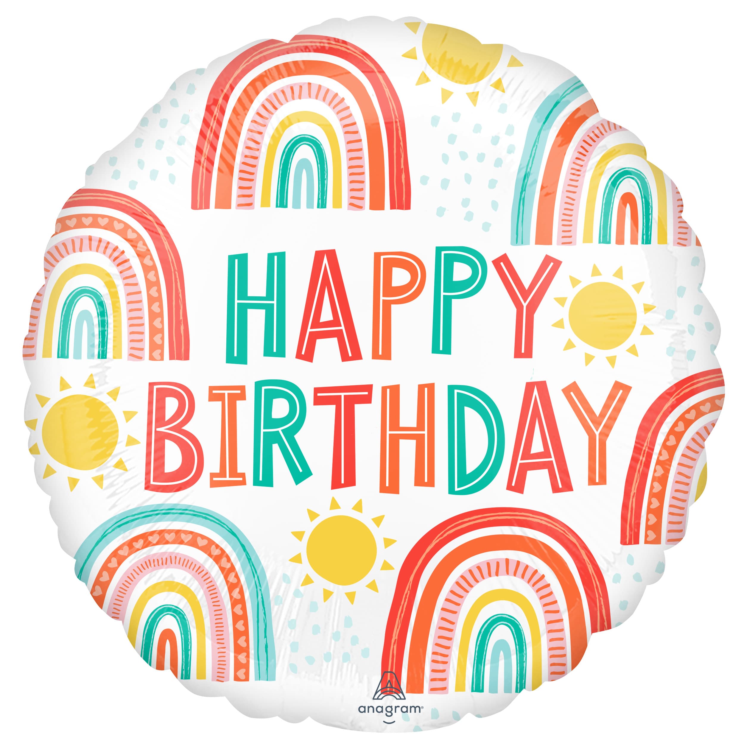 17" HB Rainbow and Sun