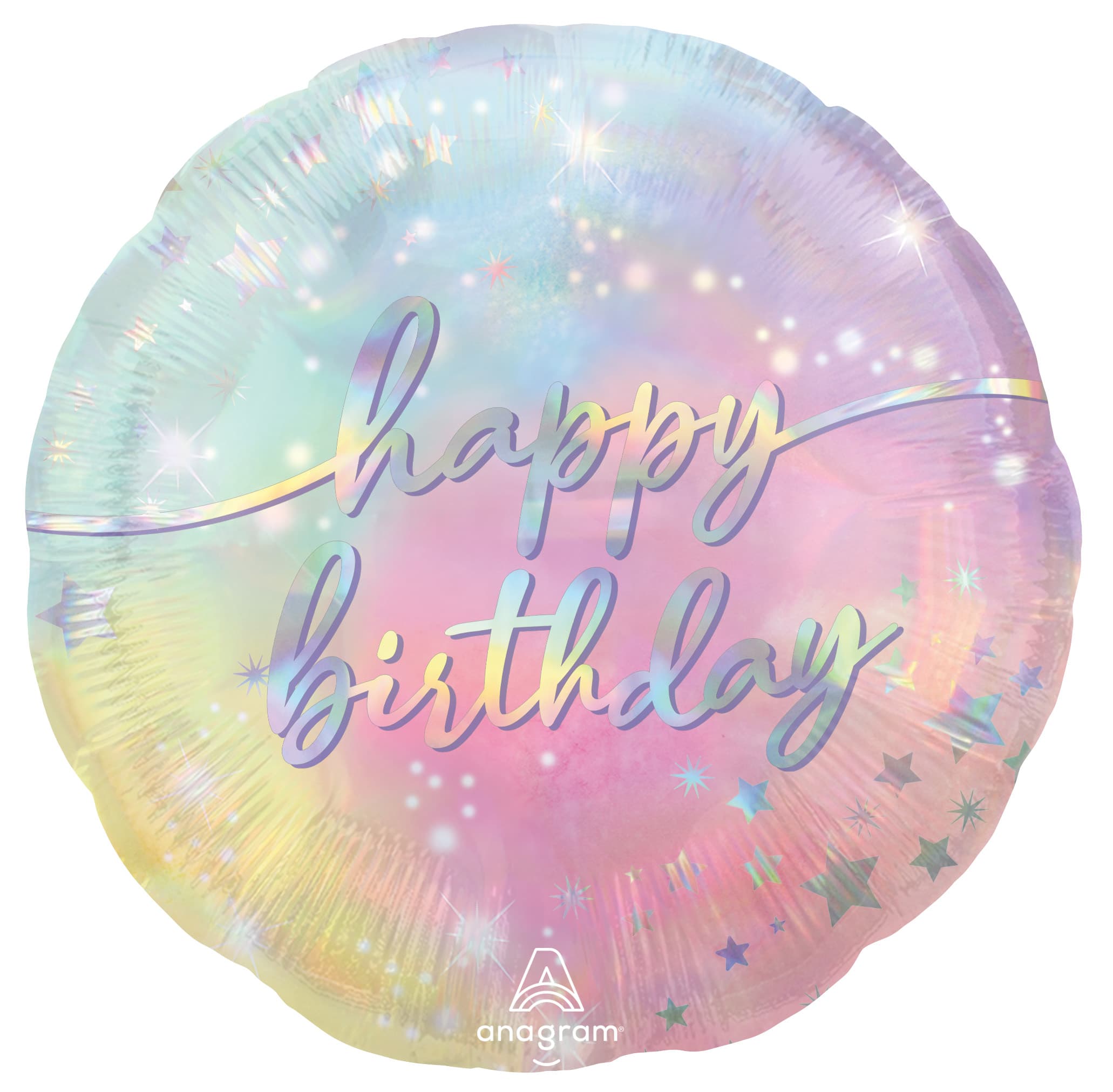 17" Happy Birthday Pastel